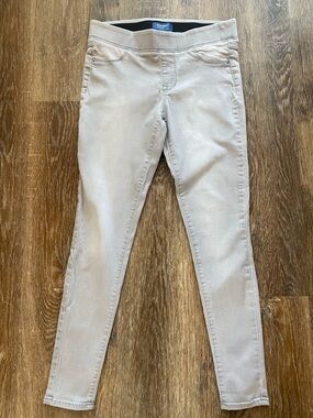Old Navy Women's Light Gray stretch Skinny Jeans